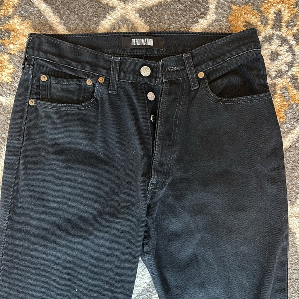 Reformation Repurposed Levi Jeans Size 26 - Picture 2 of 5